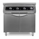 Inductie Kookplaat 700 - 4 Branders - 17000W - met Onderstel