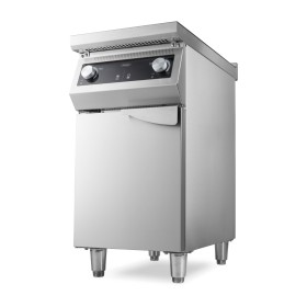 Fornuis - 2 Branders - Inductie - 70 cm Diep - met Opbergruimte