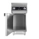 Fornuis - 2 Branders - Inductie - 70 cm Diep - met Opbergruimte