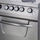 Heavy Duty Fornuis - 4 Pitten - Dubbel - 70 cm Diep - met Oven - Elektrisch
