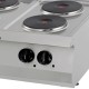 Heavy Duty Kookplaat - 4 Pitten - Dubbel - 70 cm Diep - Elektrisch