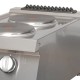 Heavy Duty Kookplaat - 2 Pitten - Enkel - 70 cm Diep - Elektrisch