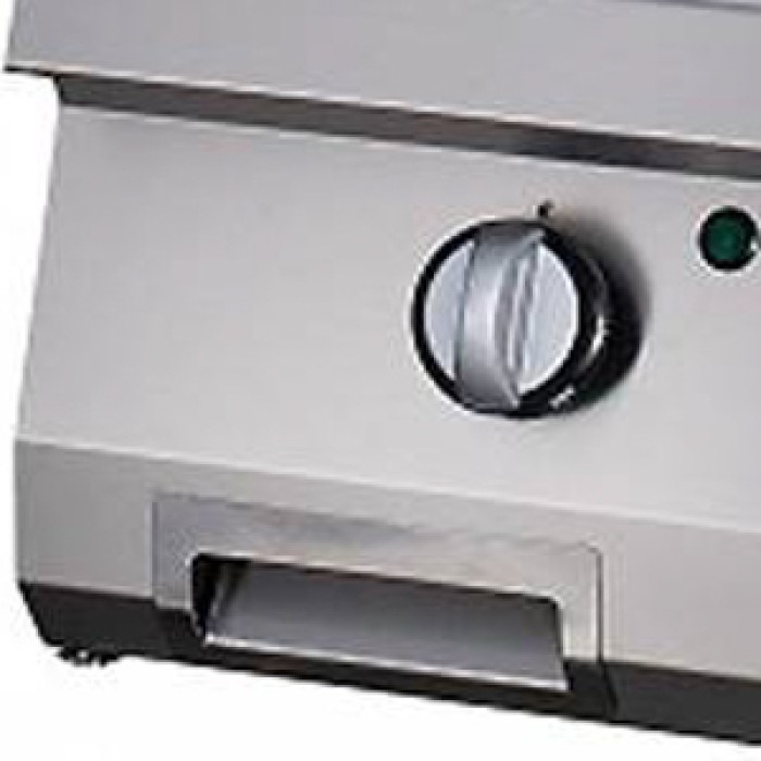 Heavy Duty Grillplaat - Gegroefd - Enkel - 70 cm Diep - Gas