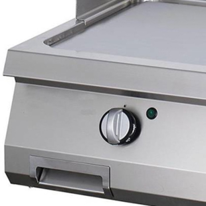 Heavy Duty Grillplaat - Glad - Dubbel - 70 cm Diep - Elektrisch