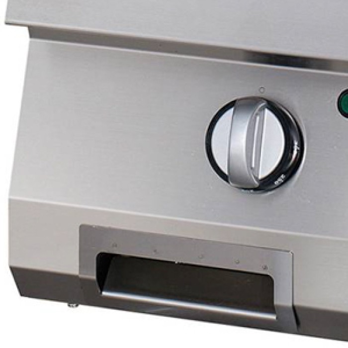 Heavy Duty Grillplaat - Glad - Enkel - 70 cm Diep - Elektrisch