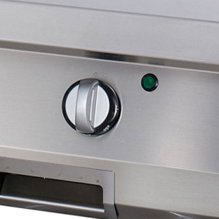 Heavy Duty Grillplaat - Glad - Enkel - 70 cm Diep - Elektrisch