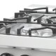 Heavy Duty Kookplaat - 2 Pitten - Enkel - 70 cm Diep - Gas
