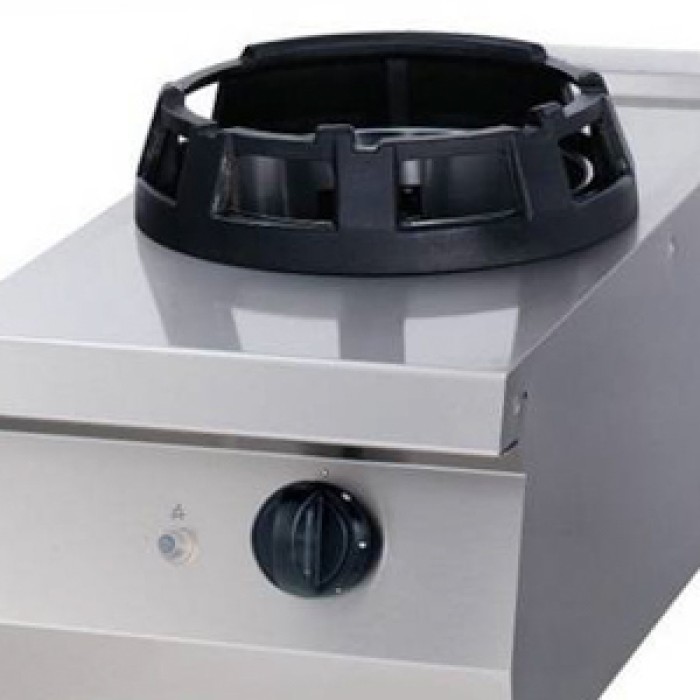 Heavy Duty Wok Brander - Ø 28,5 cm Pannenring - Enkel - 70 cm Diep - Gas
