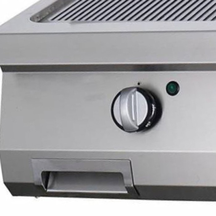 Heavy Duty Grillplaat - Gegroefd - Dubbel - 70 cm Diep - Gas
