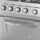 Heavy Duty Fornuis - 4 Pitten - Dubbel - 70 cm Diep - 37 kW - Gas incl. Oven