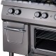 Premium Fornuis - 6 Pitten - Driedubbel - 90 cm Diep - incl. Oven - Gas