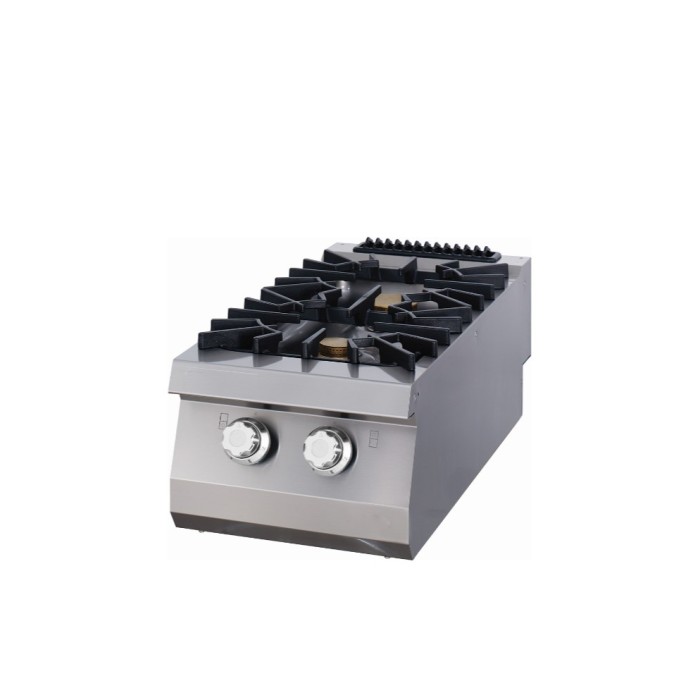 Premium Kookplaat - 2 Pitten - Enkel - 90 cm Diep - Gas