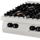 Premium Kookplaat - 6 Pitten - Driedubbel - 90 cm Diep - Gas