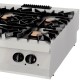Premium Kookplaat - 6 Pitten - Driedubbel - 90 cm Diep - Gas