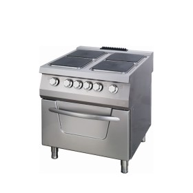 Premium Fornuis - 4 Pitten - Dubbel - 90 cm Diep - incl. Oven - Elektrisch