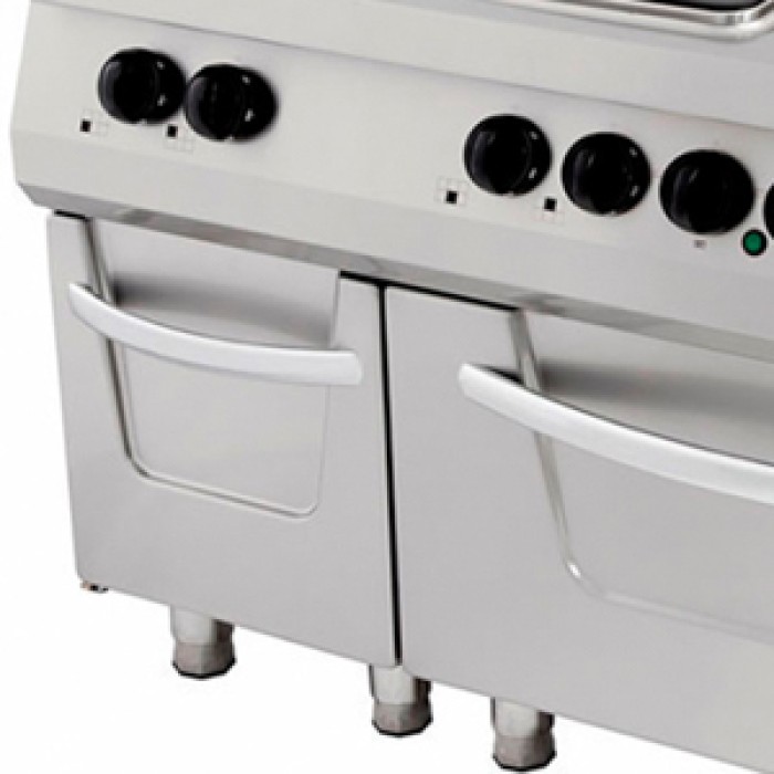 Premium Fornuis - 6 Pitten - Driedubbel - 90 cm Diep - incl. Oven - Elektrisch