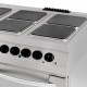 Premium Fornuis - 6 Pitten - Driedubbel - 90 cm Diep - incl. Oven - Elektrisch