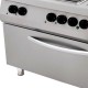 Premium Fornuis - 6 Pitten - Driedubbel - 90 cm Diep - incl. Brede Oven - Elektrisch