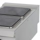Premium Kookplaat - 2 Pitten - Enkel - 90 cm Diep - Elektrisch