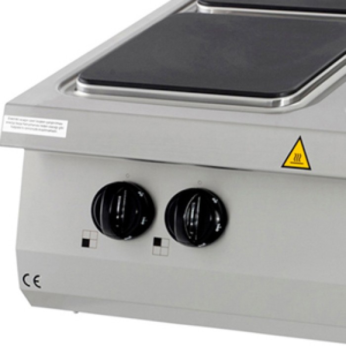 Premium Kookplaat - 4 Pitten - Dubbel - 90 cm Diep - Elektrisch