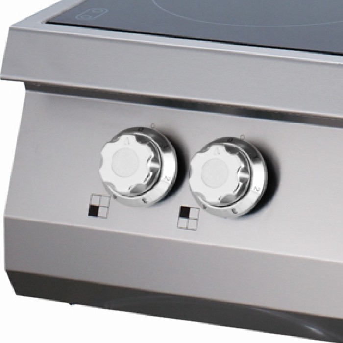 Premium Kookplaat - 4 Pitten - Infrarood - Dubbel - 90 cm Diep - Elektrisch