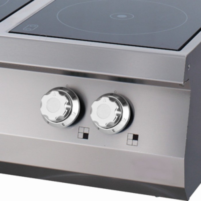Premium Kookplaat - 4 Pitten - Infrarood - Dubbel - 90 cm Diep - Elektrisch