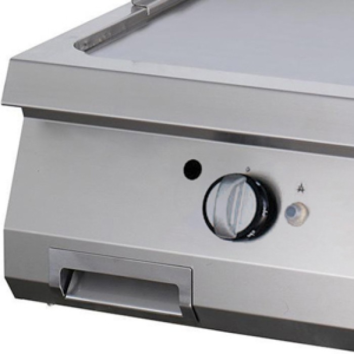 Premium Grillplaat - Glad Chroom - Dubbel - 90 cm Diep - Gas
