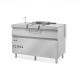 Premium Braadslede - 205 L - 90 cm Diep - Gas
