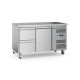 Koelwerkbank - 136 cm - 2 Deuren