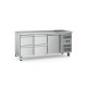 Koelwerkbank - 180 cm - 3 Deuren