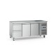 Koelwerkbank - 180 cm - 3 Deuren