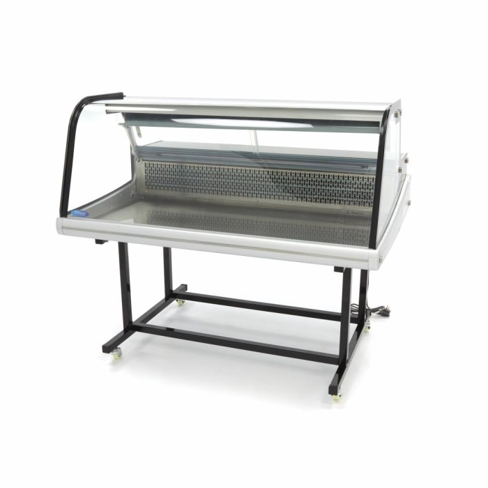 Koelvitrine - 255 L - 125 cm - met Onderstel