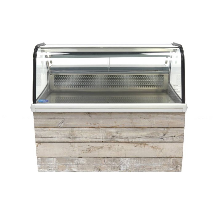 Koelvitrine - 255 L - 125 cm - met Onderstel