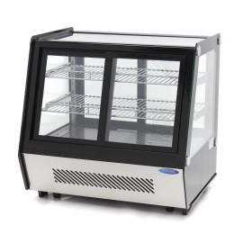 Gebaksvitrine - 125 L - 71 cm - Schuifdeuren Voor en Achter