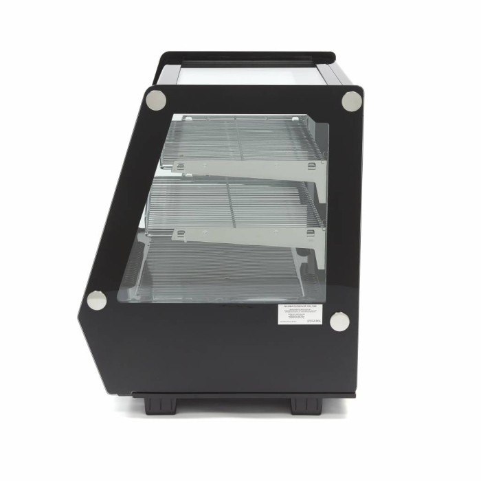 Gebaksvitrine - 125 L - 71 cm - Schuifdeuren Voor en Achter
