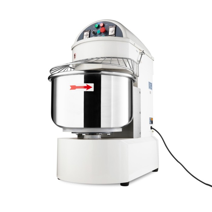 Spiraalkneder - 75 L - 48 Kg Deeg - 2 Snelheden