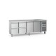 Koelwerkbank - 223 cm - 4 Deuren