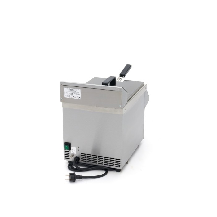 Frituurpan - 8 L - 1 Mand - Inductie - met Tapkraan