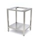Onderstel voor Combistoomoven 4/6/10x 1/1 GN - met Plank