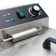 Frituurpan - 16 L - 1 Mand - met Tapkraan en Opbergruimte - 230V