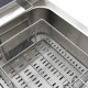 Frituurpan - 16 L - 1 Mand - met Tapkraan en Opbergruimte - 230V