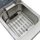 Frituurpan - 16 L - 1 Mand - met Tapkraan en Opbergruimte - 230V