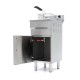Frituurpan - 16 L - 1 Mand - met Tapkraan en Opbergruimte - 230V