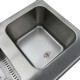 Frituurpan - 2 x 16 L - 2 Manden - met Tapkraan en Opbergruimte - 230V