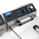 Frituurpan - 2 x 16 L - 2 Manden - met Tapkraan en Opbergruimte - 230V