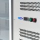Koelwerkbank - 223 cm - 4 Glazen Deuren