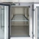 Koelwerkbank - 223 cm - 4 Glazen Deuren