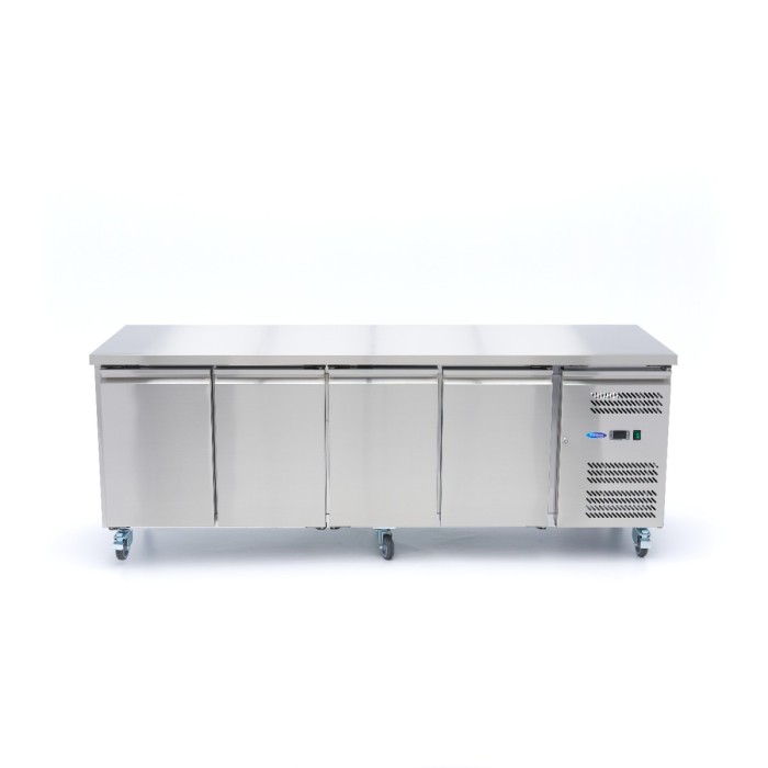 Vrieswerkbank - 223 cm - 4 Deuren