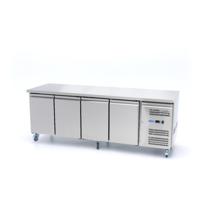 Vrieswerkbank - 223 cm - 4 Deuren