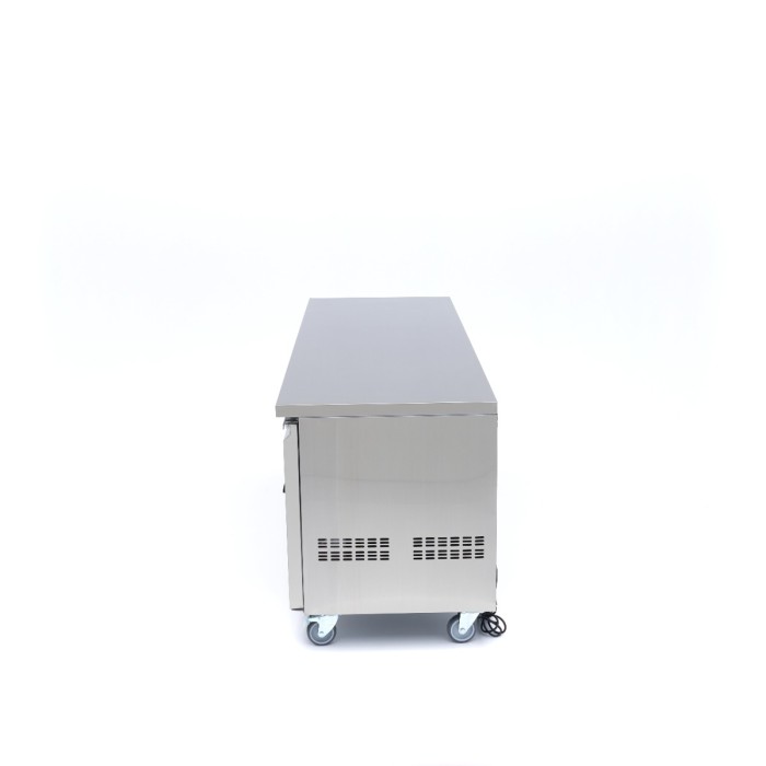 Koelwerkbank - 223 cm - 4 Deuren